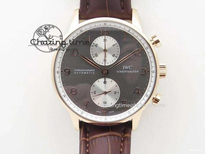 MIROTIME 1230 Portuguese Real PR Real Annual Calendar IW503510 ZF 1:1 Best Edition Green Dial on Black Leather Strap A QuickDry 7097